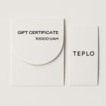 Подарунковий сертифікат TEPLO на 10000 грн