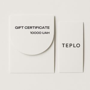 Подарунковий сертифікат TEPLO на 10000 грн