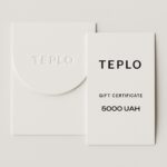 Подарунковий сертифікат TEPLO