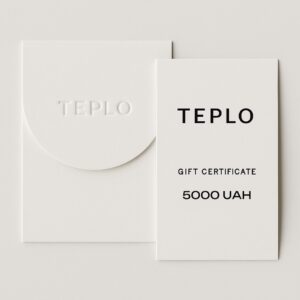 Подарунковий сертифікат TEPLO